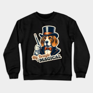 Beagle Magician Crewneck Sweatshirt